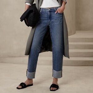 Banana Republic Cuff Beau Jeans